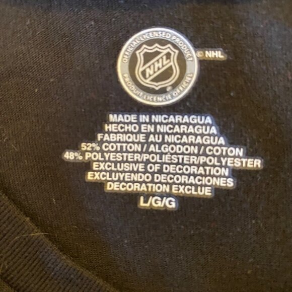 NHL Pittsburg Penguins  T-Shirt Ladies Lg Black - Picture 4 of 7